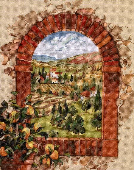 Discover the Allure of Tuscany with the Art of Cross Stitch