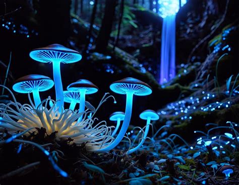 Discover the Astounding Realm of Bioluminescent and Electric Mushrooms