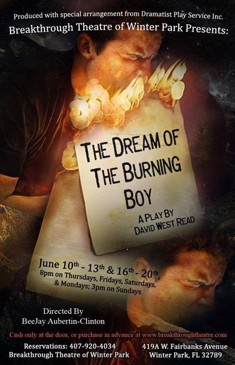 Discover the Distinctive Environment and Ambiance that Envelops Dream About the Burning Boy