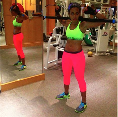 Discovering Angela Simmons' Figure and Fitness Regimen