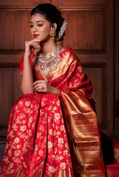 Discovering the Enduring Allure of a Scarlet Sari