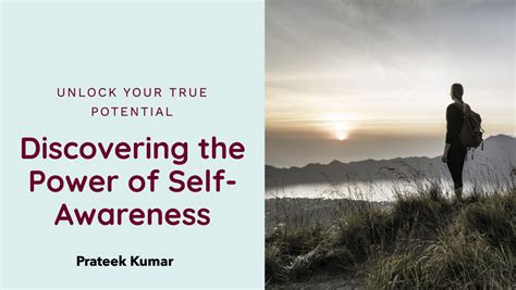 Discovering the Power of Self-Awareness in Attracting Personal Prosperity