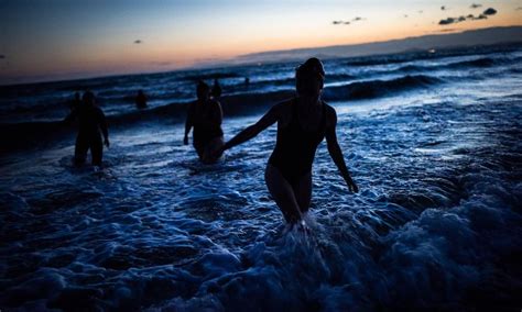 Discovering the Tranquility of Midnight Swims in the Sea