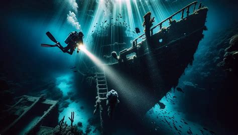 Diving into the Depths: Exploring Underwater Caves and Shipwrecks