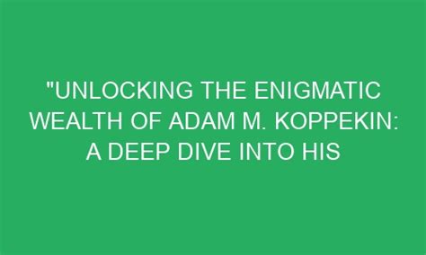 Diving into the Enigmatic Wealth of Hyori Kim