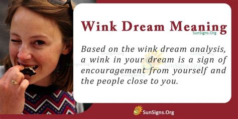 Dream Interpretation: Decoding the Meaning of a Wink in Your Dream