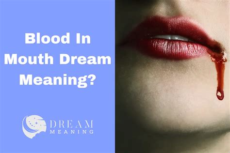 Dream Interpretation: Objects Arising from the Oral Cavity