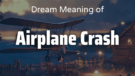 Dream Interpretation: The Symbolism of a Military Airplane Crash in a Dream