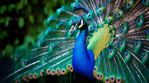 Dreaming in Vivid Colors: The Awe-Inspiring Beauty of Engaging with a Majestic Peacock