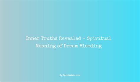 Dreaming of Bleeding Feet: A Symbolic Interpretation