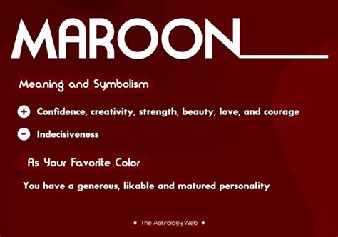 Dreaming of Maroon: A Sign of Passion and Desire