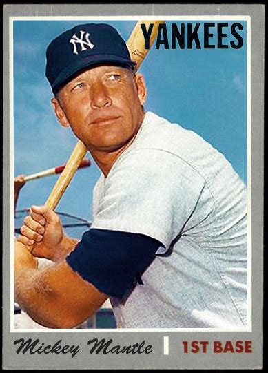 Dreaming of Meeting Mickey Mantle: A Baseball Enthusiast's Ultimate Fantasy