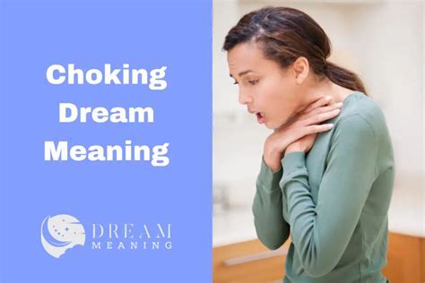 Dreaming of Someone Choking on Food: Interpretation and Symbolism