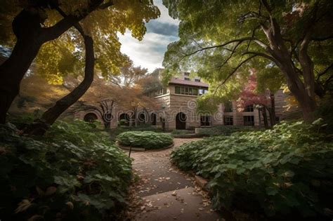 Dreaming of a Perfectly Clean Campus: Exploring the Splendor and Tranquility of an Idyllic Educational Setting