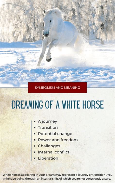 Dreaming of a White Horse: Symbolizing Freedom and Inner Strength