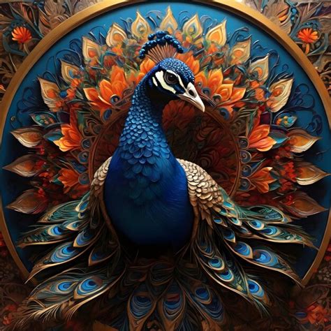 Dreaming of the Ethereal Beauty: Peacock's Mesmerizing Dance