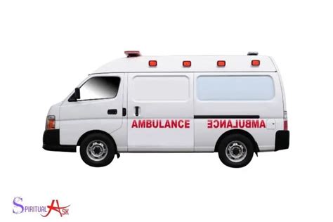 Dreams about Ambulances and the Need for Healing or Support