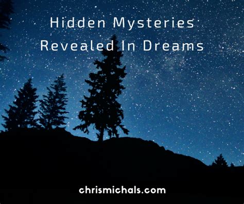 Dreams as a Gateway to Hidden Mysteries