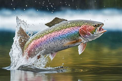 Dreams of Capturing the Elegance of Rainbow Trout