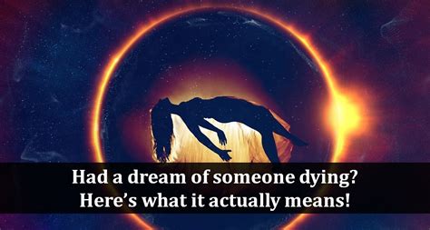 Dreams of Death: What Messages Do They Reveal about Our Relationships?