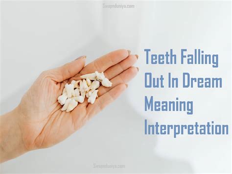 Dreams of teeth falling out: Can they indicate underlying anxiety?