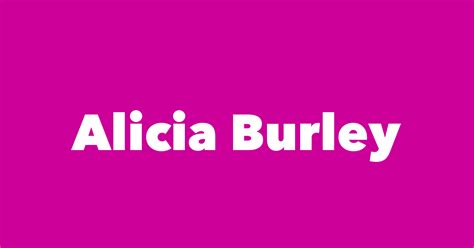 Early Life and Education of Alicia Burley