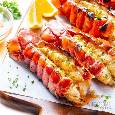 Embark on a Seafood Sensation: Indulging in Gourmet Cuisine with Lobster Tails