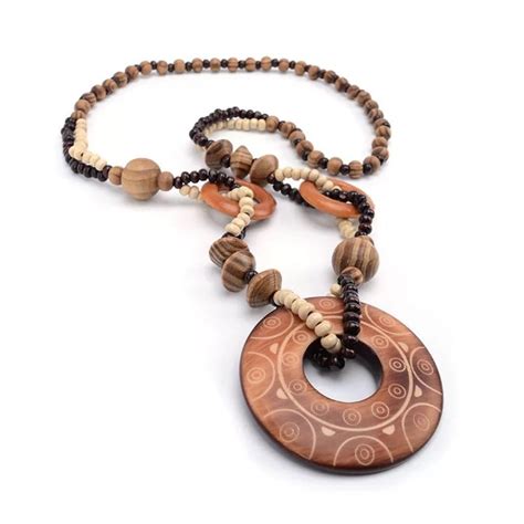 Embrace Unique Style with Exquisite Handmade Wooden Necklaces