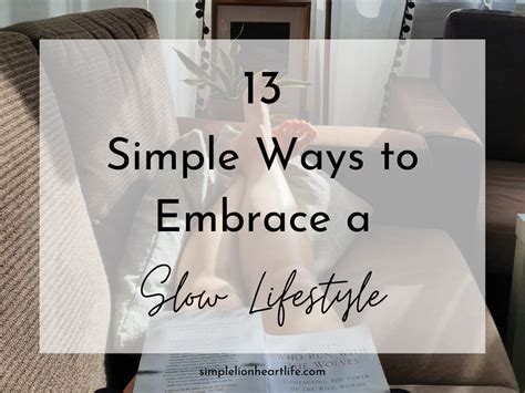 Embracing Slow Living: A Break from the Daily Hustle