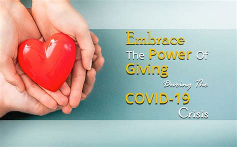 Embracing the Power of Giving