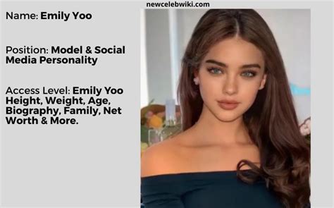 Emily Yoo's Age and Height