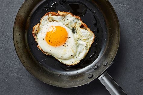 Enhancing Your Morning Meal: Achieving a Crispy Note with Pan-Fried Eggs