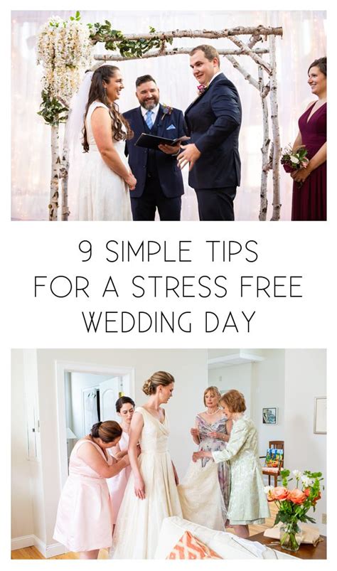 Ensuring a Stress-Free Wedding Day: Essential Tips for Brides and Grooms