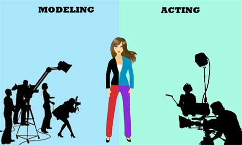 Entry into the world of modeling and acting