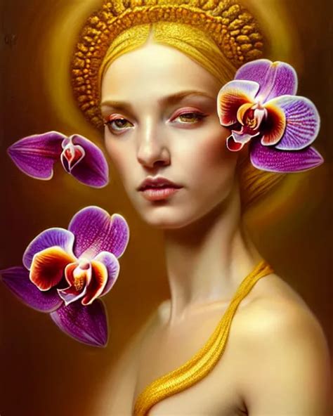 Evoking Elegance: Orchid-Inspired Art and Fashion