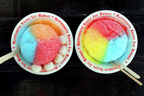 Evolution of Shaved Ice Treats Timeline