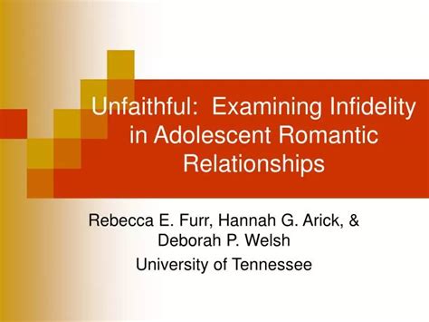 Examining the Impact of Dreams Involving Infidelity on Romantic Relationships