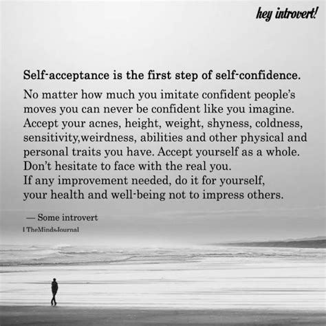 Examining the Physical Attributes and the Message of Self-Acceptance
