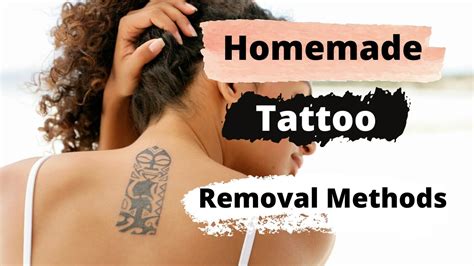 Exploring Alternative Methods for Tattoo Removal