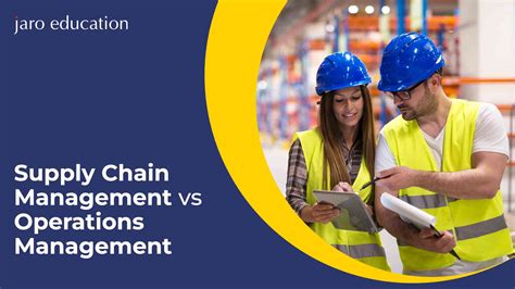 Exploring Education and Training Options for a Fulfilling Future in Supply Chain Operations