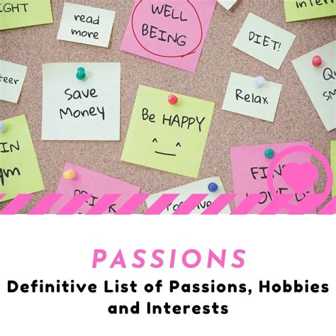 Exploring Passions: Embracing Hobbies and Interests