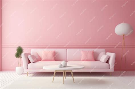 Exploring Styling Possibilities: Enhancing the Charm of Pink Walls through Furniture and Decor