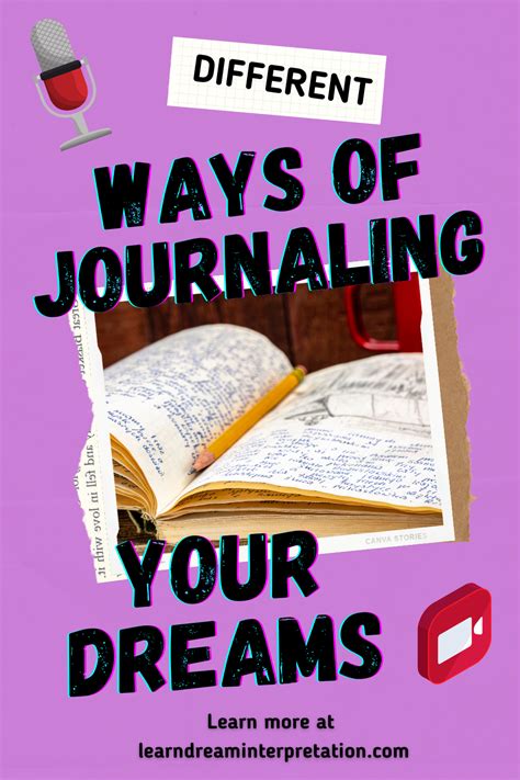 Exploring The Power of Dream Journals for Unveiling Meaning and Promoting Recovery