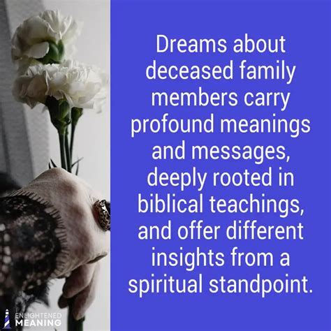 Exploring Ways to Connect with and Reflect on Dreams Featuring Departed Family Members