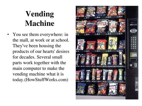 Exploring Your Desires and Needs through Vending Machines