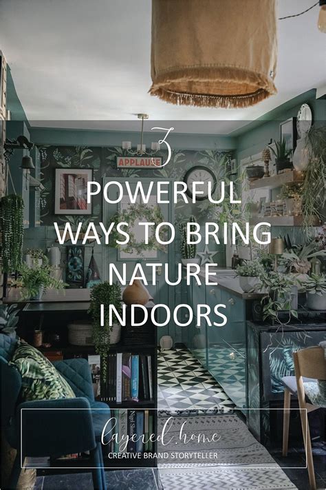 Exploring the Advantages and Suggestions for Bringing Nature Indoors