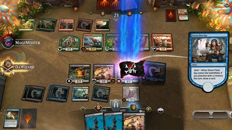 Exploring the Advantages of Engaging in Magic the Gathering on a Circular Playing Surface