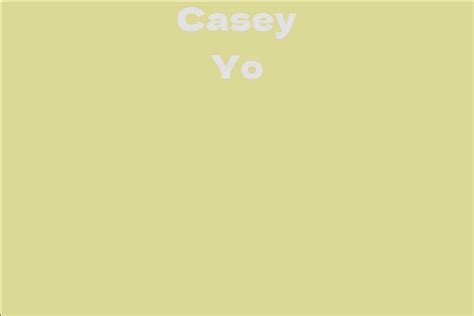 Exploring the Ascendancy of Casey Yo