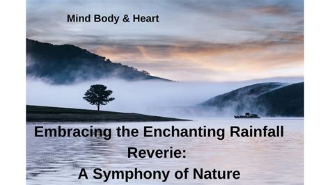 Exploring the Enchanting Symphony of Rainfall in Your Reveries