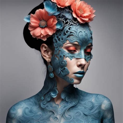 Exploring the Fascination and Popularity of Crimson Floral Body Art